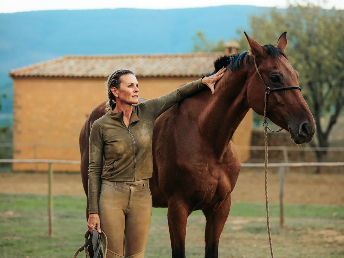 Cours d'équitation à Lapeyrouse, Ain