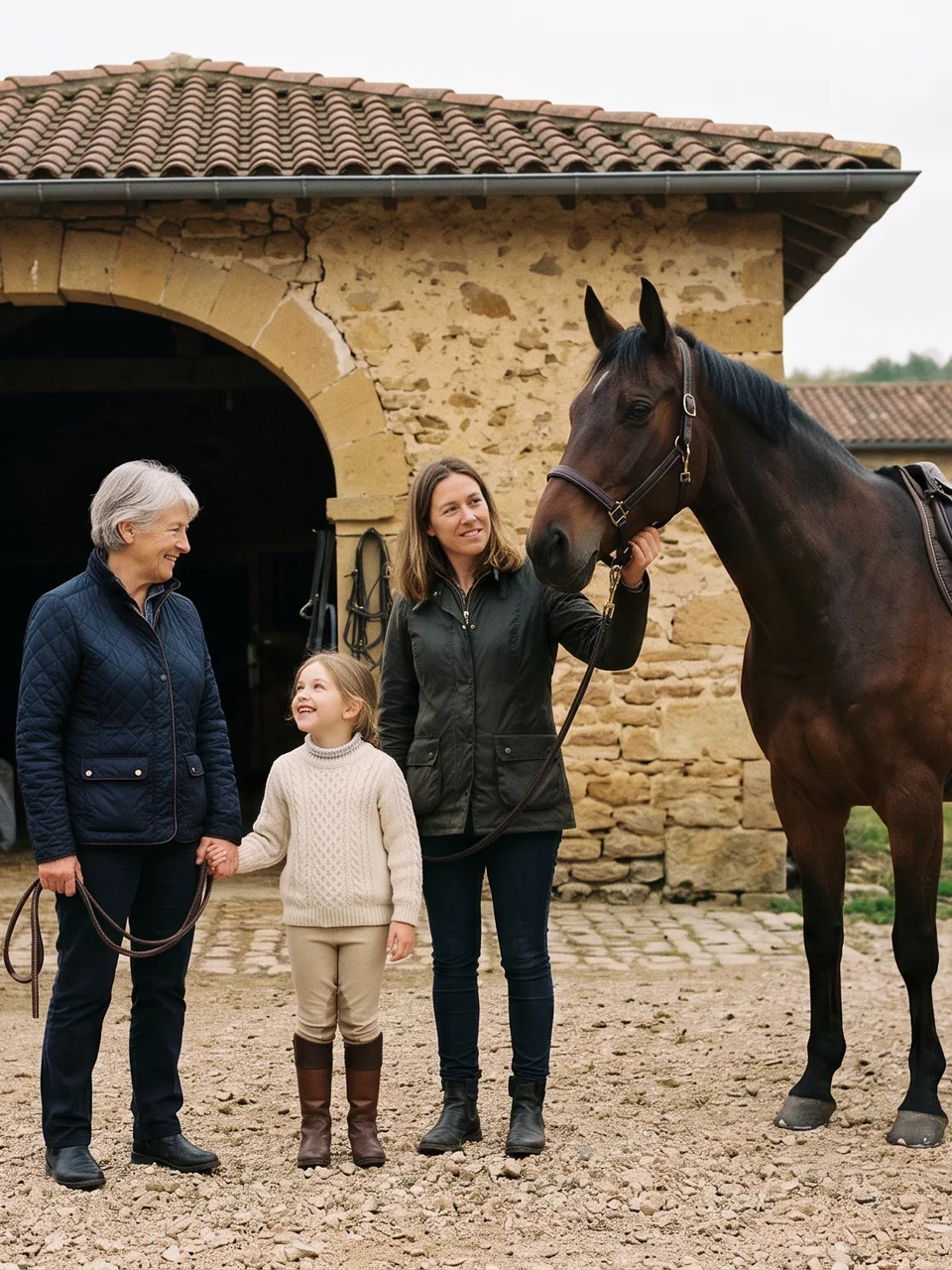L'équipe, Écurie Feuillerac, centre équestre à Lapeyrouse